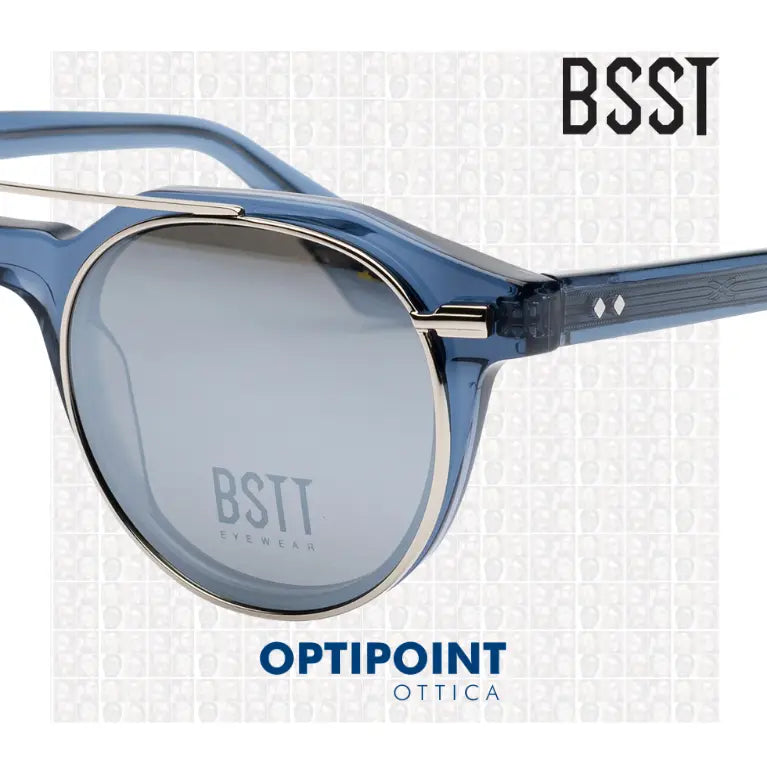 BSTT CLIP-ON COLIBRÌ BLU OCCHIALI DA VISTA