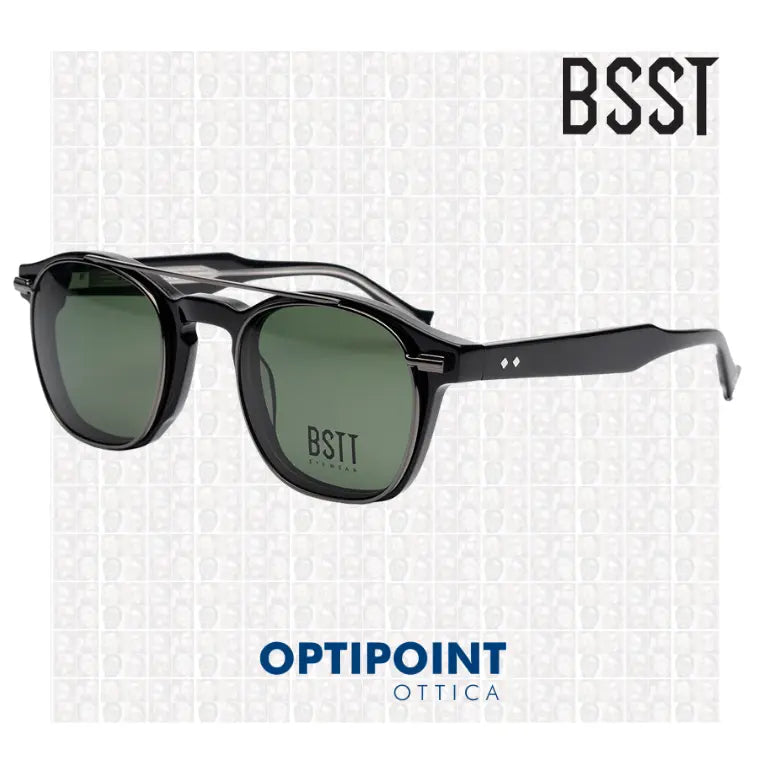 BSTT CLIP-ON GECKO NERO OCCHIALI DA VISTA