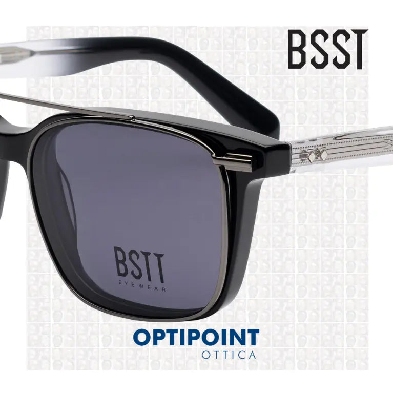BSTT CLIP-ON IBIS NERO OCCHIALI DA VISTA