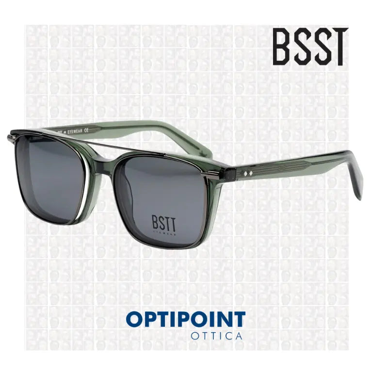 BSTT CLIP-ON IBIS VERDE OCCHIALI DA VISTA