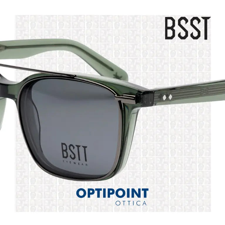 BSTT CLIP-ON IBIS VERDE OCCHIALI DA VISTA