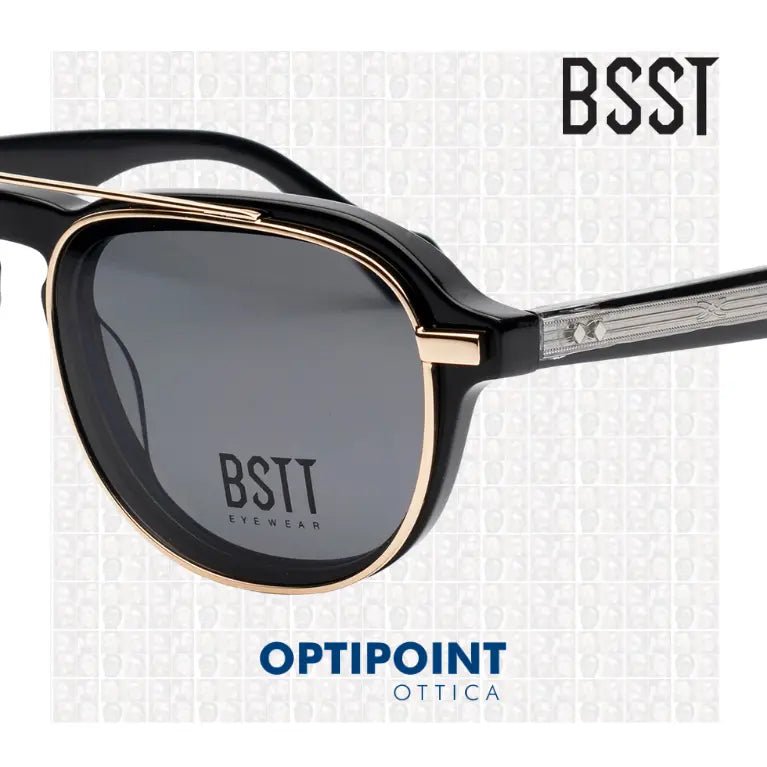 BSTT CLIP-ON MARGAY NERO OCCHIALI DA VISTA