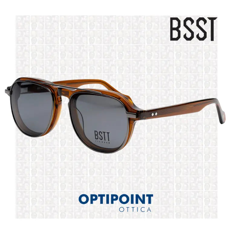 BSTT CLIP-ON MARGAY MARRONE OCCHIALI DA VISTA