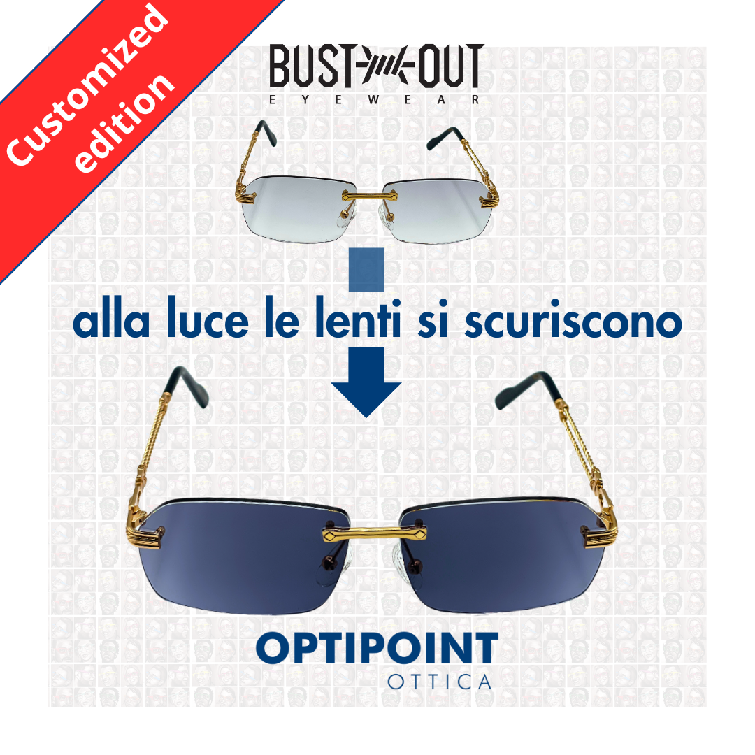 BUST OUT RAMOS ORO CUSTOMIZZATO OCCHIALI DA SOLE