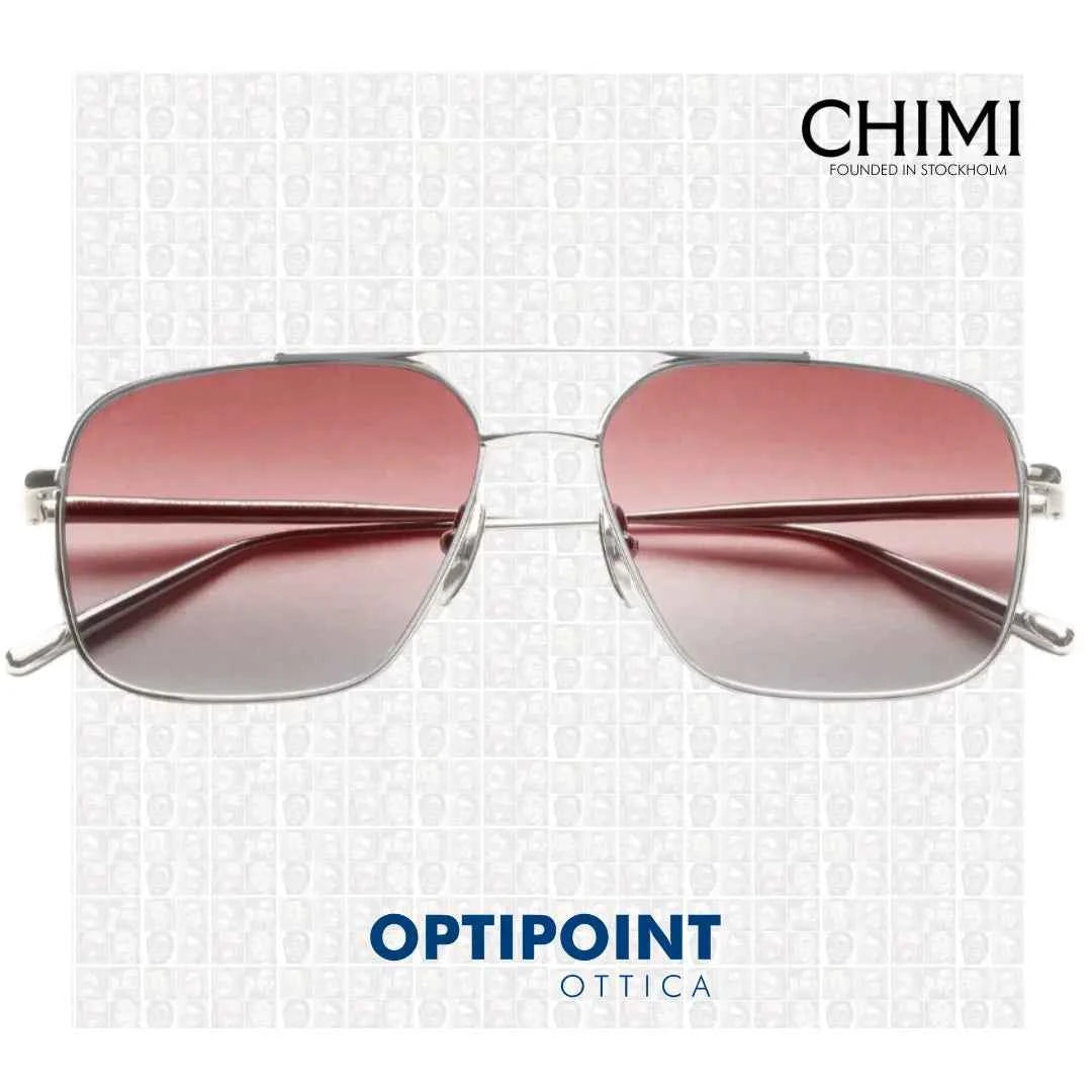 CHIMI AVIATOR ARGENTO OCCHIALI DA SOLE