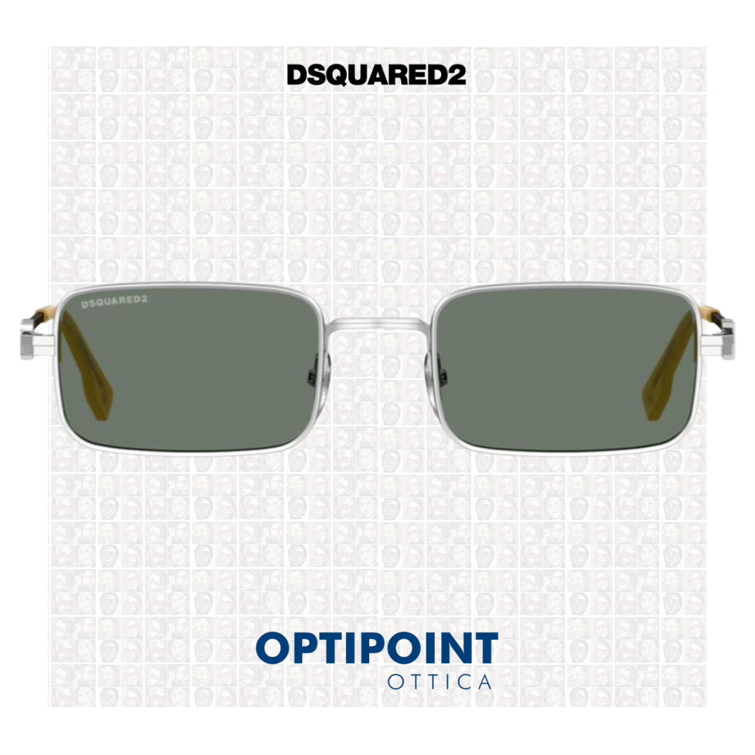 DSQUARED D0104/S ARGENTO OCCHIALI DA SOLE