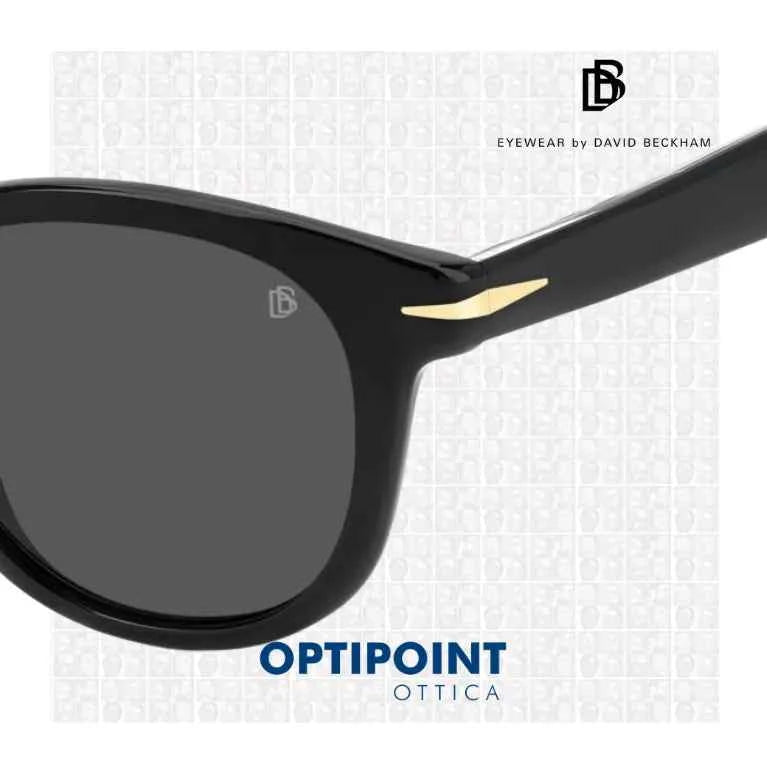 DAVID BECKHAM DB1198/S 807 BLACK OCCHIALI DA SOLE