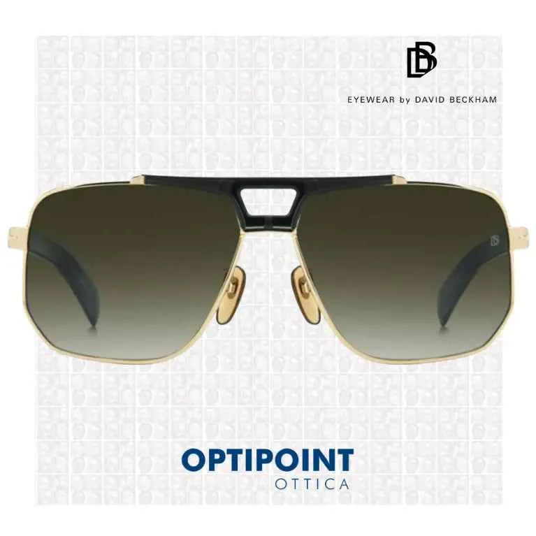 DAVID BECKHAM DB7157/S PEF ORO VERDE OCCHIALI DA SOLE
