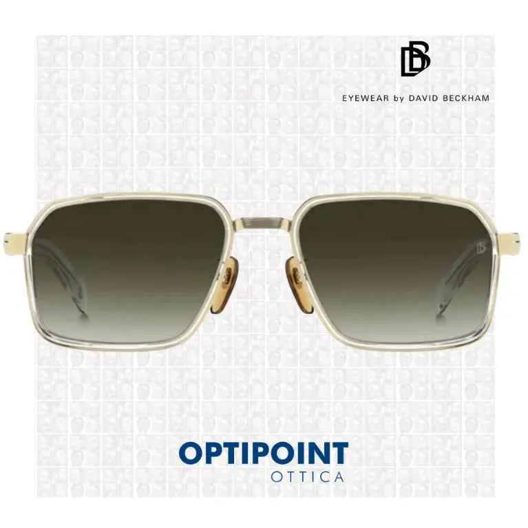 DAVID BECKHAM DB7158/S LOJ ORO CRISTALLO OCCHIALI DA SOLE