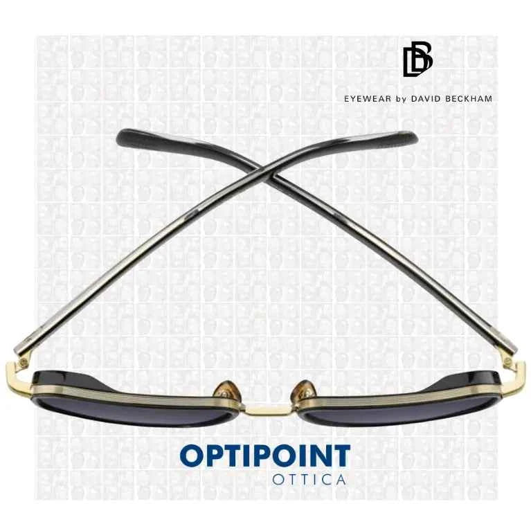 DAVID BECKHAM DB7158/S RHL ORO NERO OCCHIALI DA SOLE