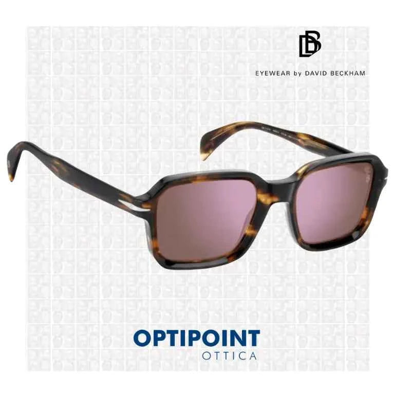DAVID BECKHAM DB7147/S WR9 MARRONE AVANA OCCHIALI DA SOLE
