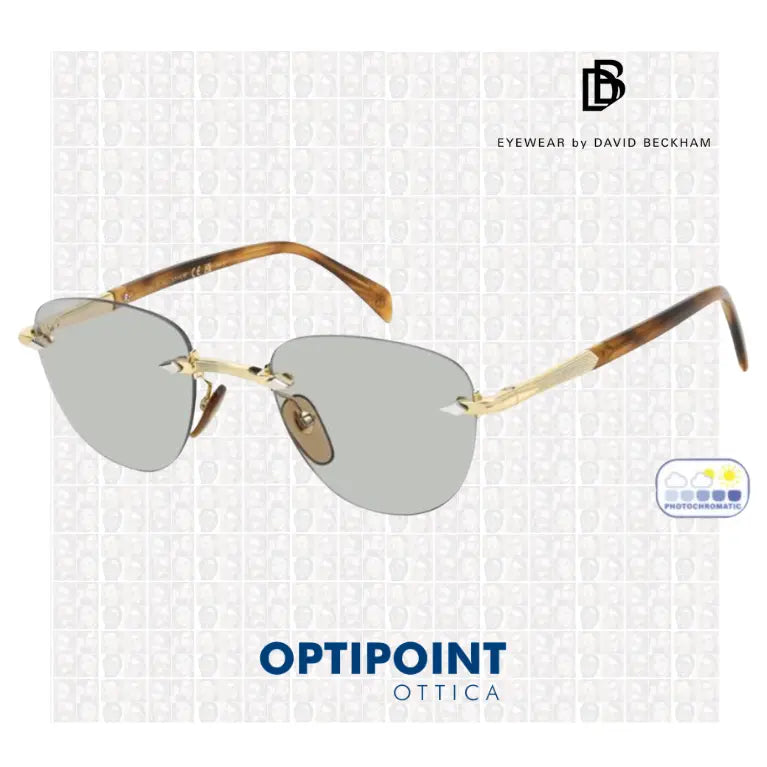 DAVID BECKHAM DB1224/S T5U ORO CORNO OCCHIALI DA SOLE