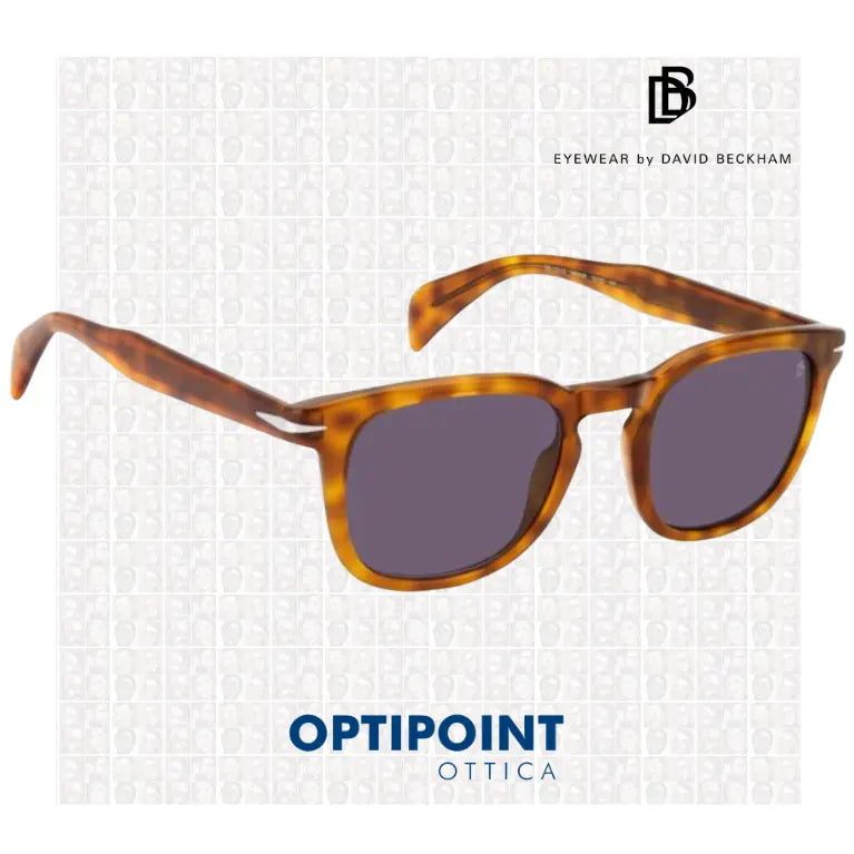 DAVID BECKHAM DB1221/S WR9-MARRONE AVANA OCCHIALI DA SOLE