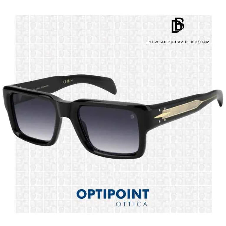 DAVID BECKHAM DB7159/S 2M2 NERO ORO OCCHIALI DA SOLE