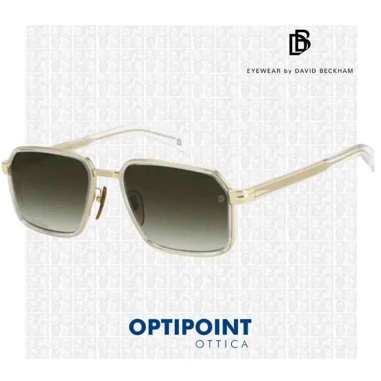 DAVID BECKHAM DB7158/S LOJ ORO CRISTALLO OCCHIALI DA SOLE