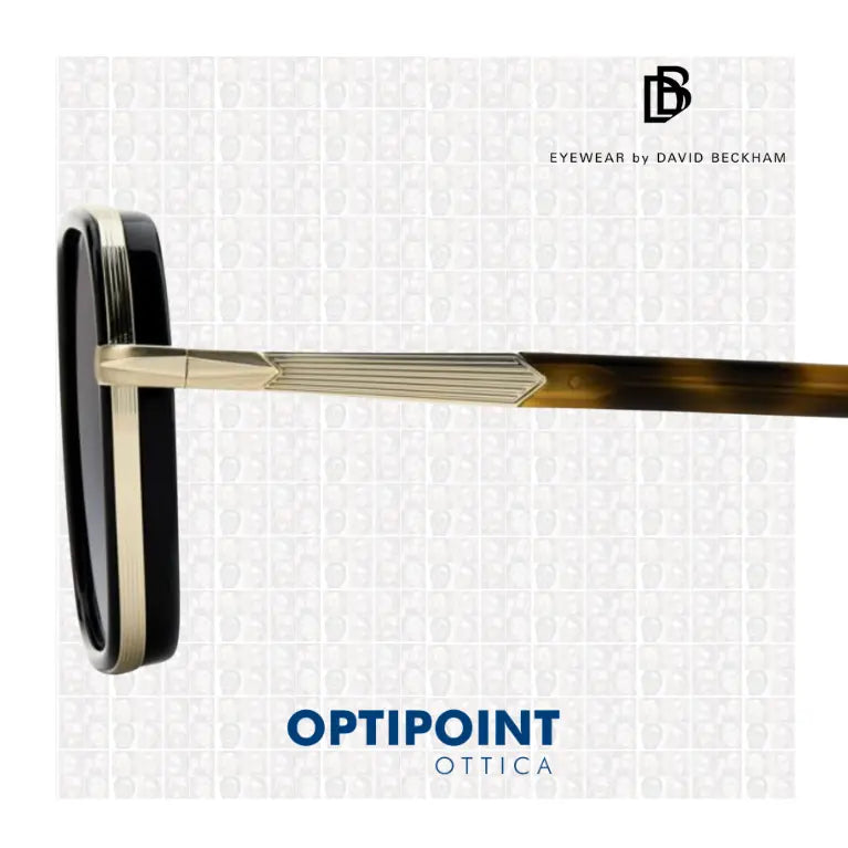 DAVID BECKHAM DB1194/G/S RHL ORO NERO OCCHIALI DA SOLE