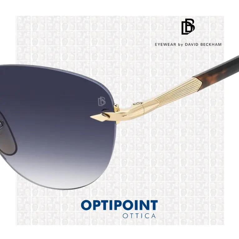 DAVID BECKHAM DB1224/S 0NR ORO AVANA OCCHIALI DA SOLE