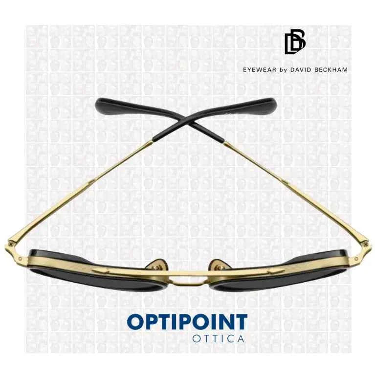 DAVID BECKHAM DB1226/G/S RHL ORO NERO OCCHIALI DA SOLE