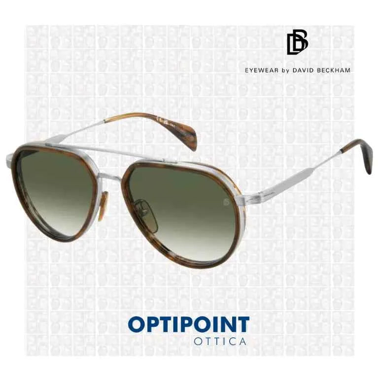 DAVID BECKHAM DB1226/G/S 9CI GRIGIO MARRONE OCCHIALI DA SOLE