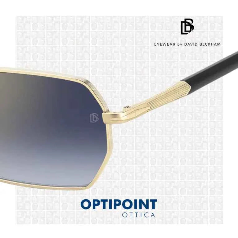 DAVID BECKHAM DB1174/S RHL ORO NERO OCCHIALI DA SOLE