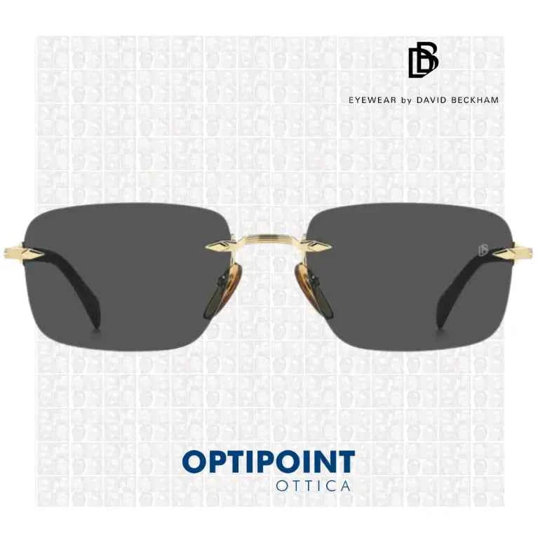 DAVID BECKHAM DB1195/S RHL ORO NERO OCCHIALI DA SOLE