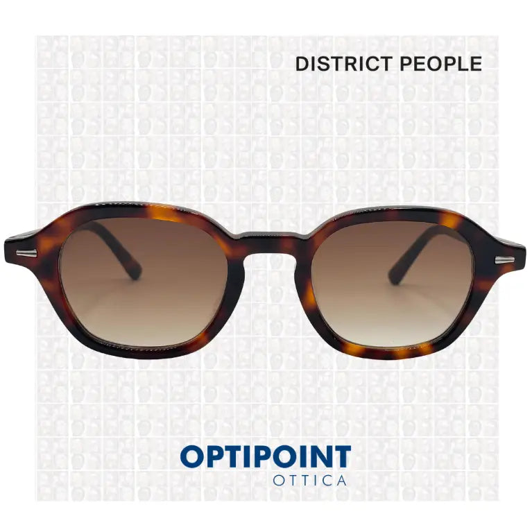 DISTRICT PEOPLE PILSEN HAVANA OCCHIALI DA SOLE