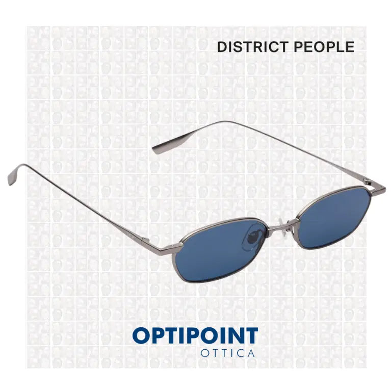 DISTRICT PEOPLE NAKANO ARGENTO OCCHIALI DA SOLE