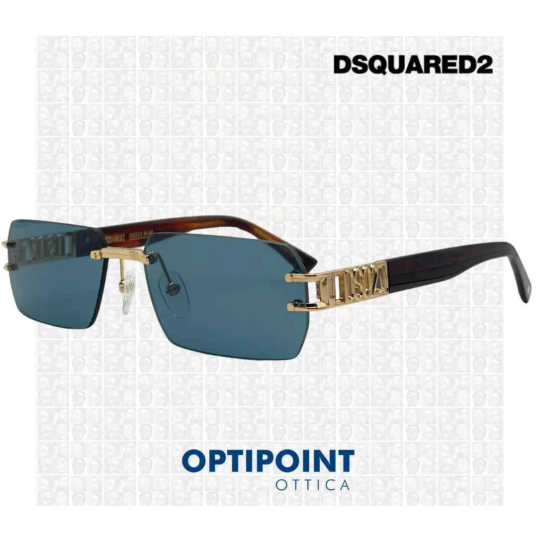 DSQUARED D2 0189/S ORO HAVANA OCCHIALI DA SOLE