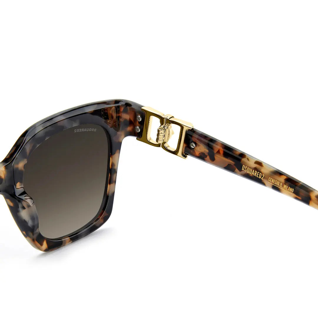 BALENCIAGA BB0095S 002 HAVANA SUNGLASSES