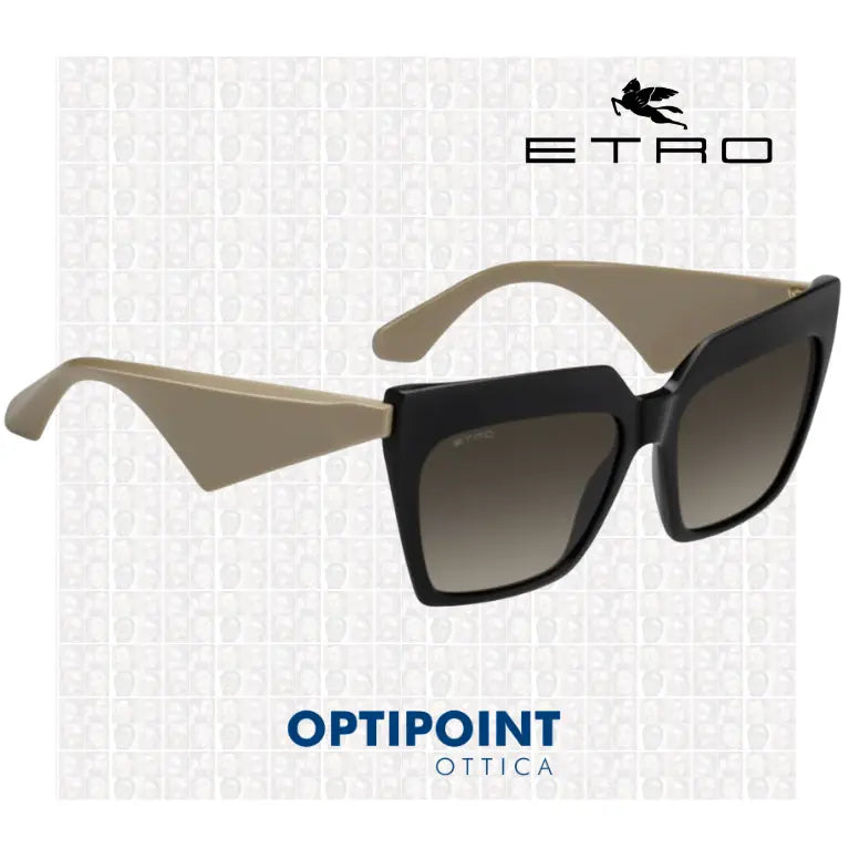 ETRO 0001/S 0WM NERO BEIGE OCCHIALI DA SOLE