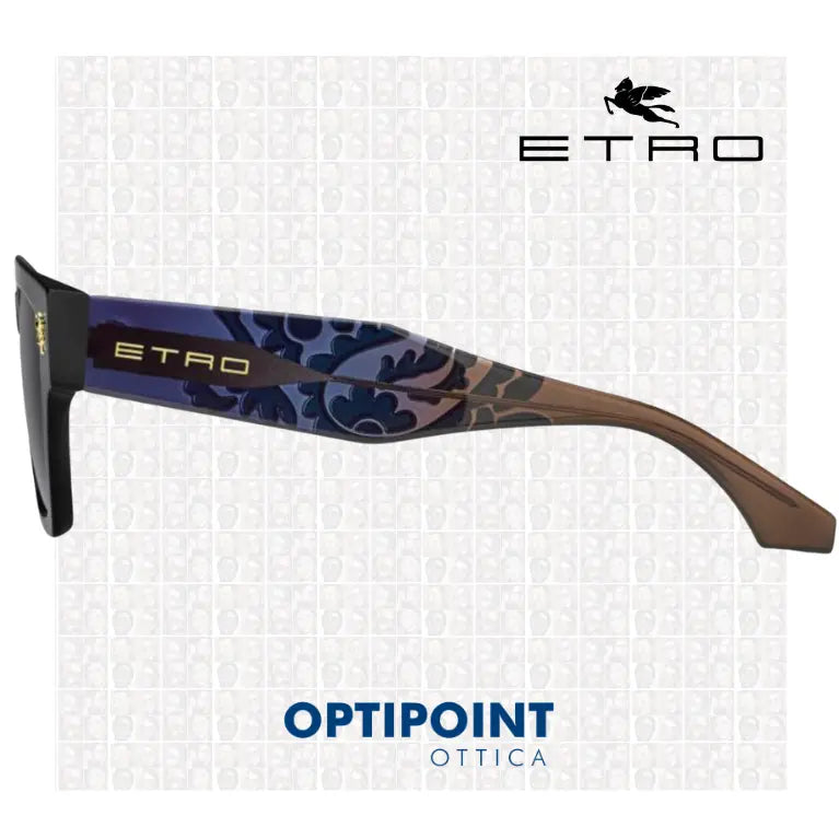 ETRO 0128/S IPA MARRONE BLU OCCHIALI DA SOLE