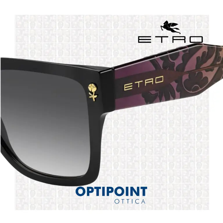 ETRO 0127/S AFO MARRONE VIOLA OCCHIALI DA SOLE
