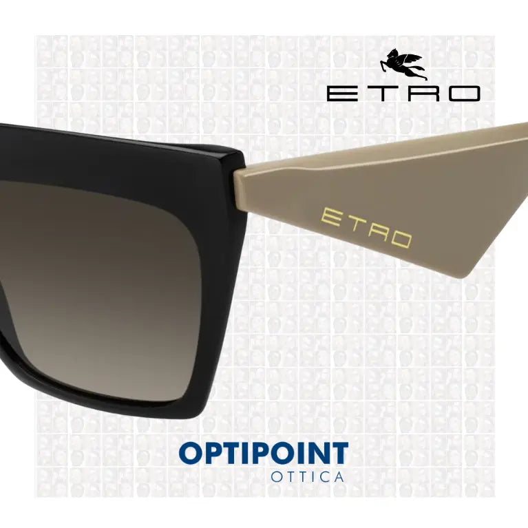 ETRO 0001/S 0WM NERO BEIGE OCCHIALI DA SOLE