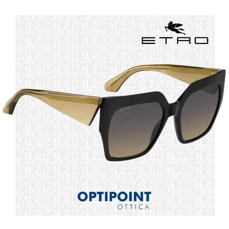 ETRO 0122/S 71C NERO GIALLO OCCHIALI DA SOLE