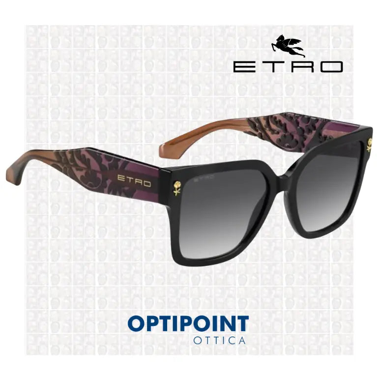 ETRO 0127/S AFO MARRONE VIOLA OCCHIALI DA SOLE
