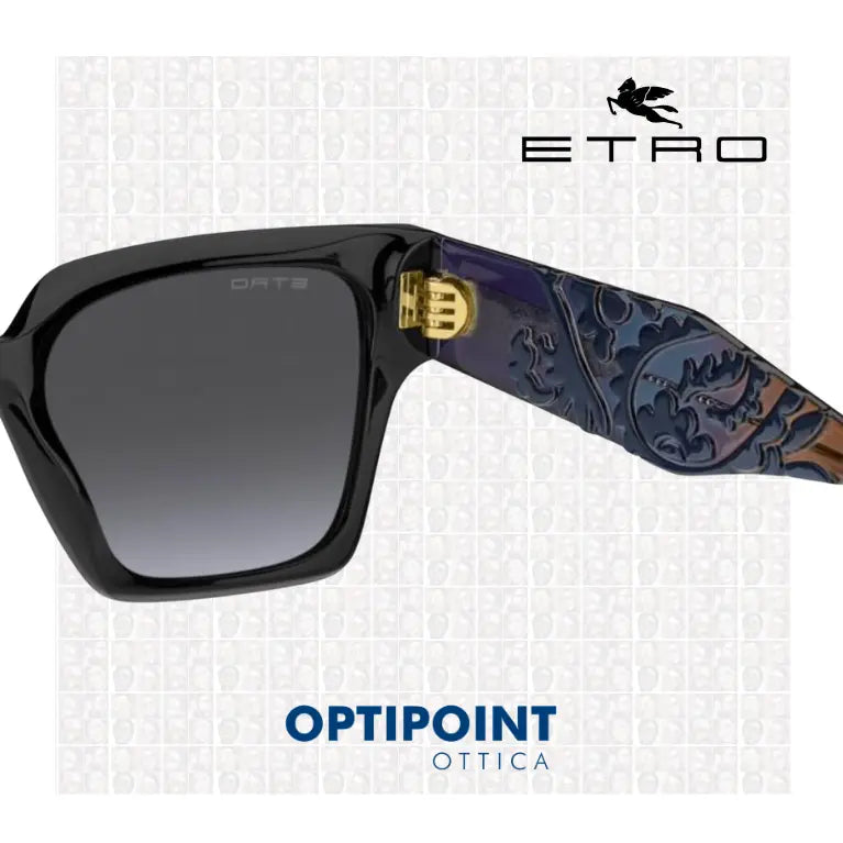 ETRO 0128/S IPA MARRONE BLU OCCHIALI DA SOLE