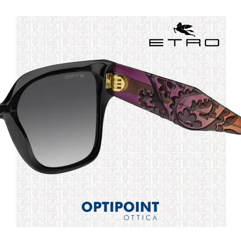 ETRO 0127/S AFO MARRONE VIOLA OCCHIALI DA SOLE