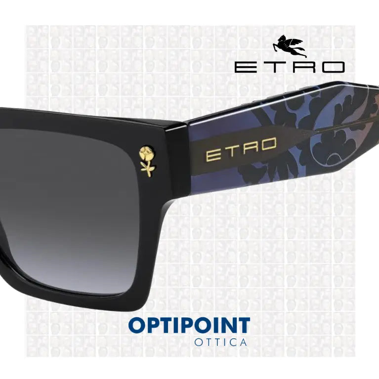 ETRO 0128/S IPA MARRONE BLU OCCHIALI DA SOLE