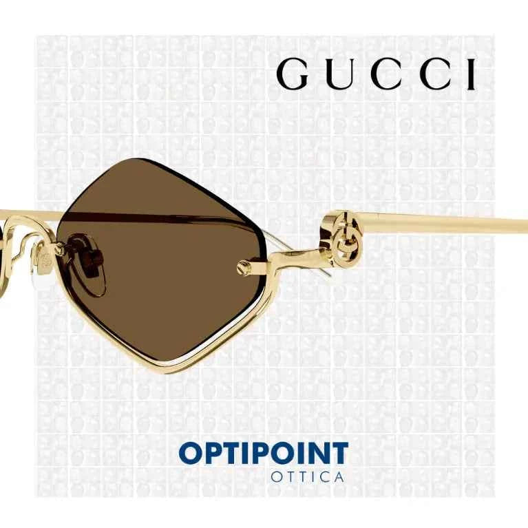 GUCCI GG1604S 002 ORO OCCHIALI DA SOLE