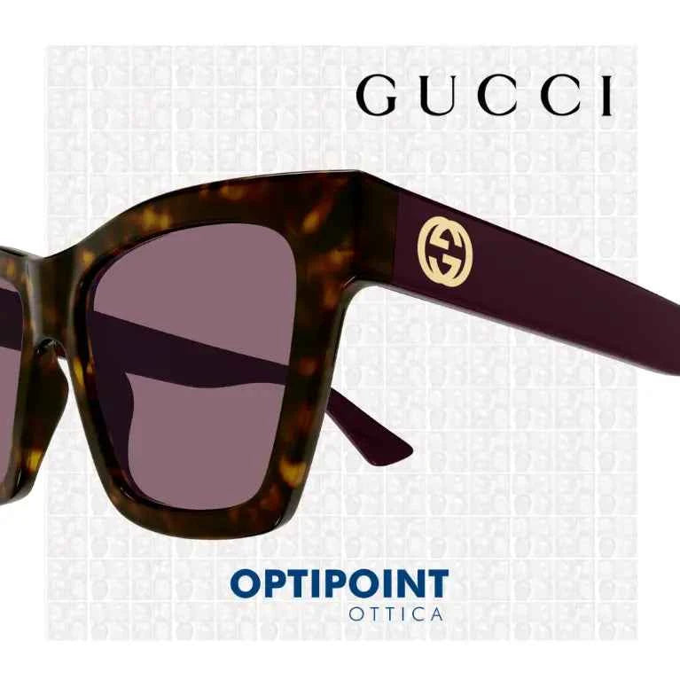 GUCCI GG1714S 007 HAVANA VIOLA OCCHIALI DA SOLE
