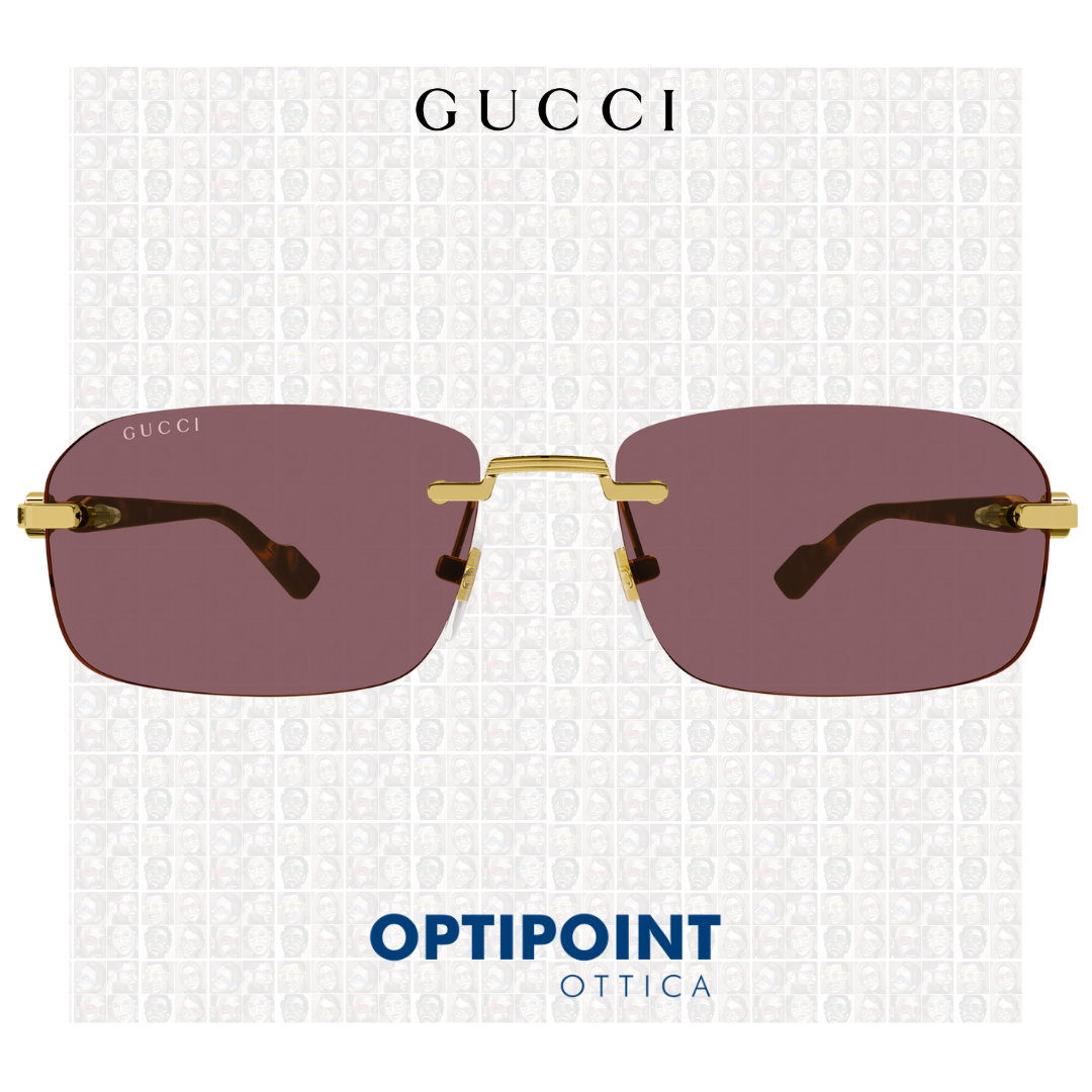 GUCCI GG1221S 002 ORO HAVANA OCCHIALI DA SOLE