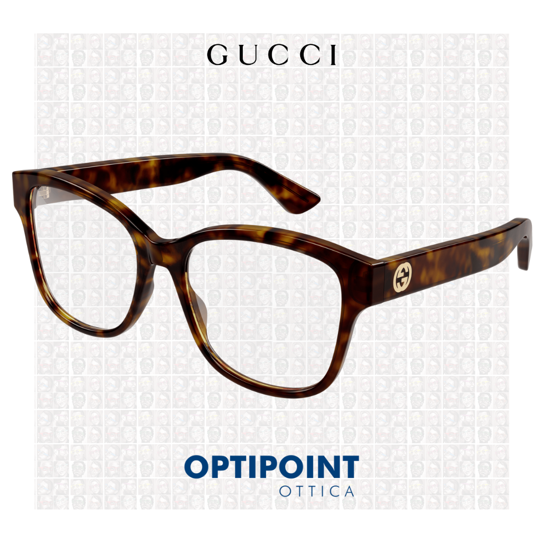 GUCCI GG1340O 002 MARRONE OCCHIALI DA VISTA