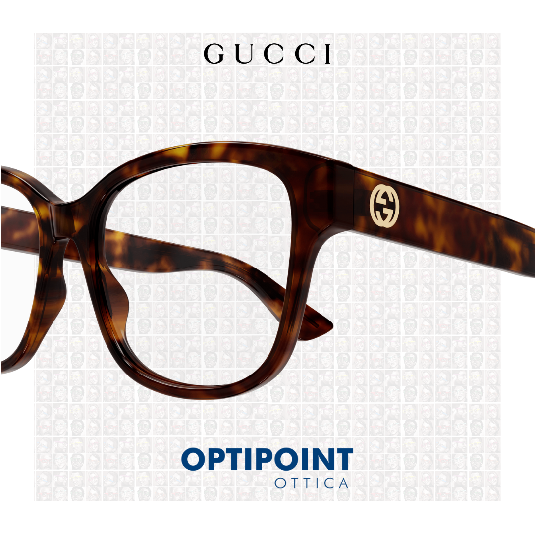 GUCCI GG1340O 002 MARRONE OCCHIALI DA VISTA