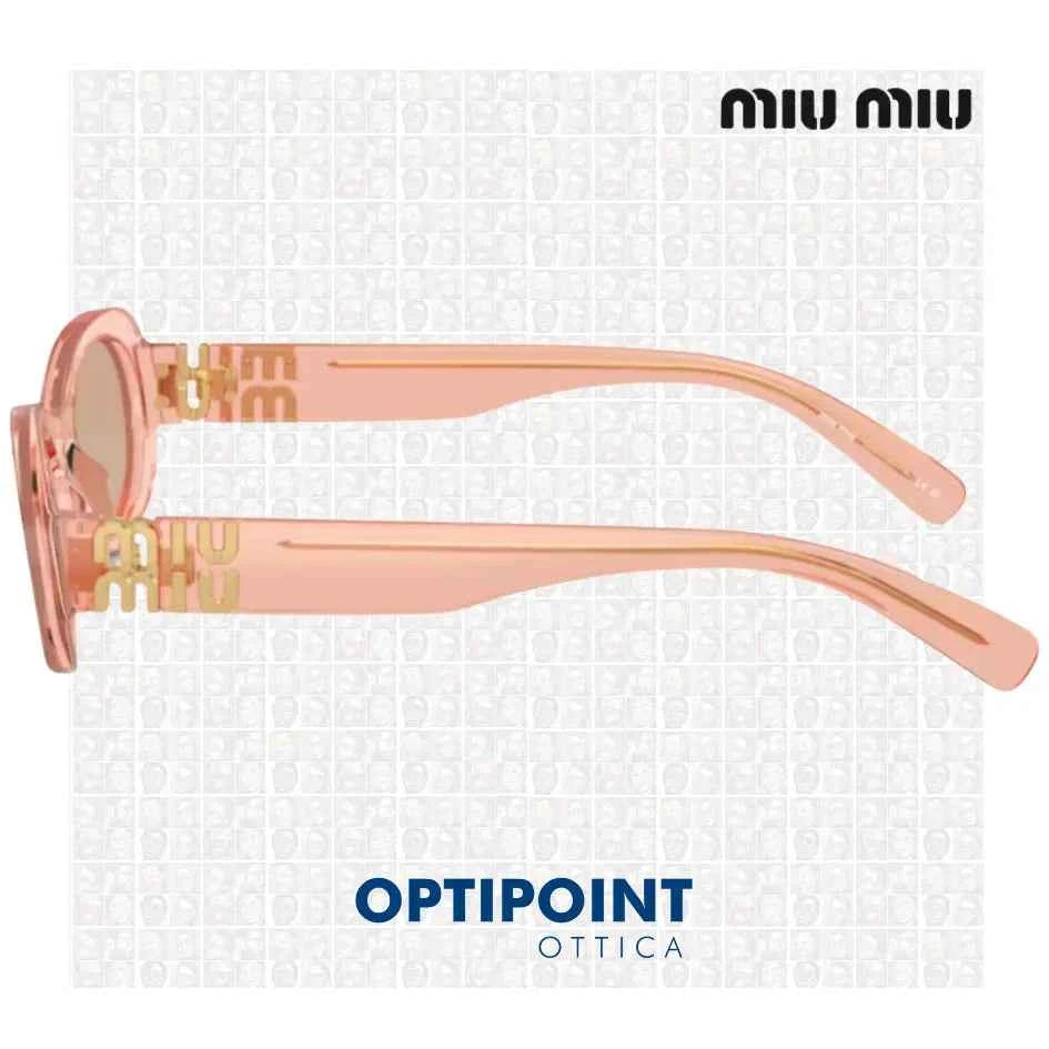 MIUMIU MU 06ZS 13T1P1 NOISETTE TRANSPARENT OCCHIALI DA SOLE