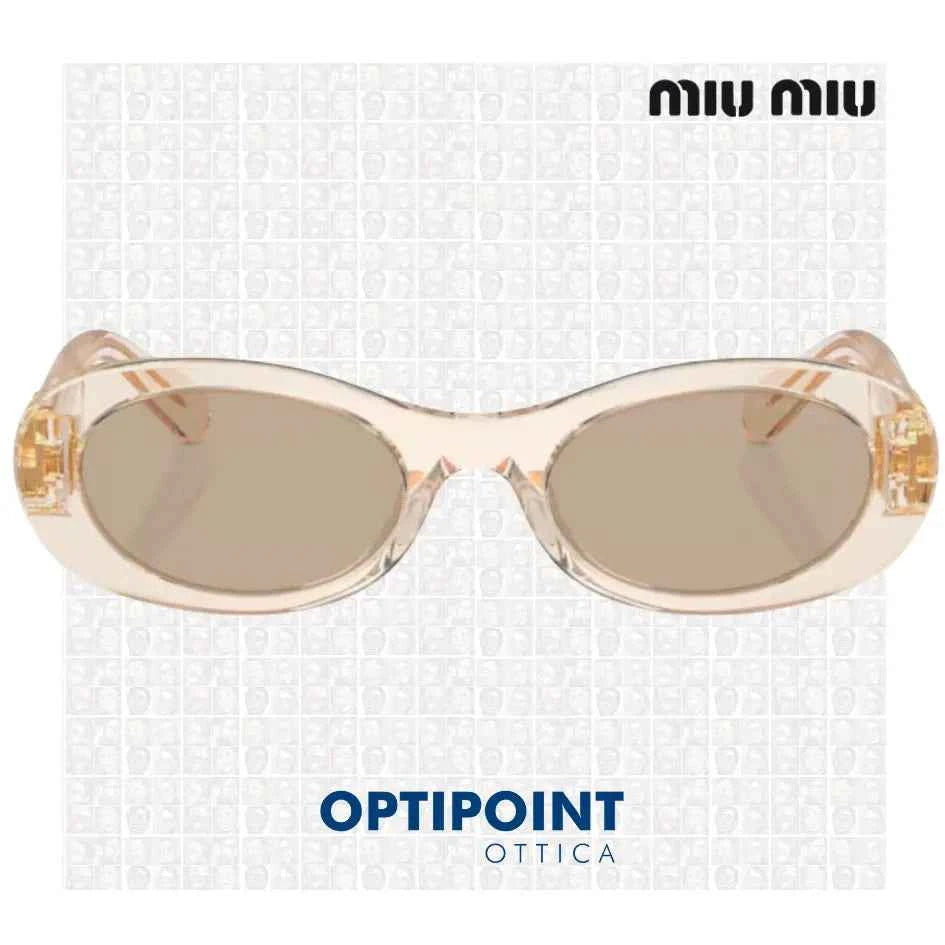 MIUMIU MU 06ZS 11T40F SABBIA TRASPARENTE OCCHIALI DA SOLE