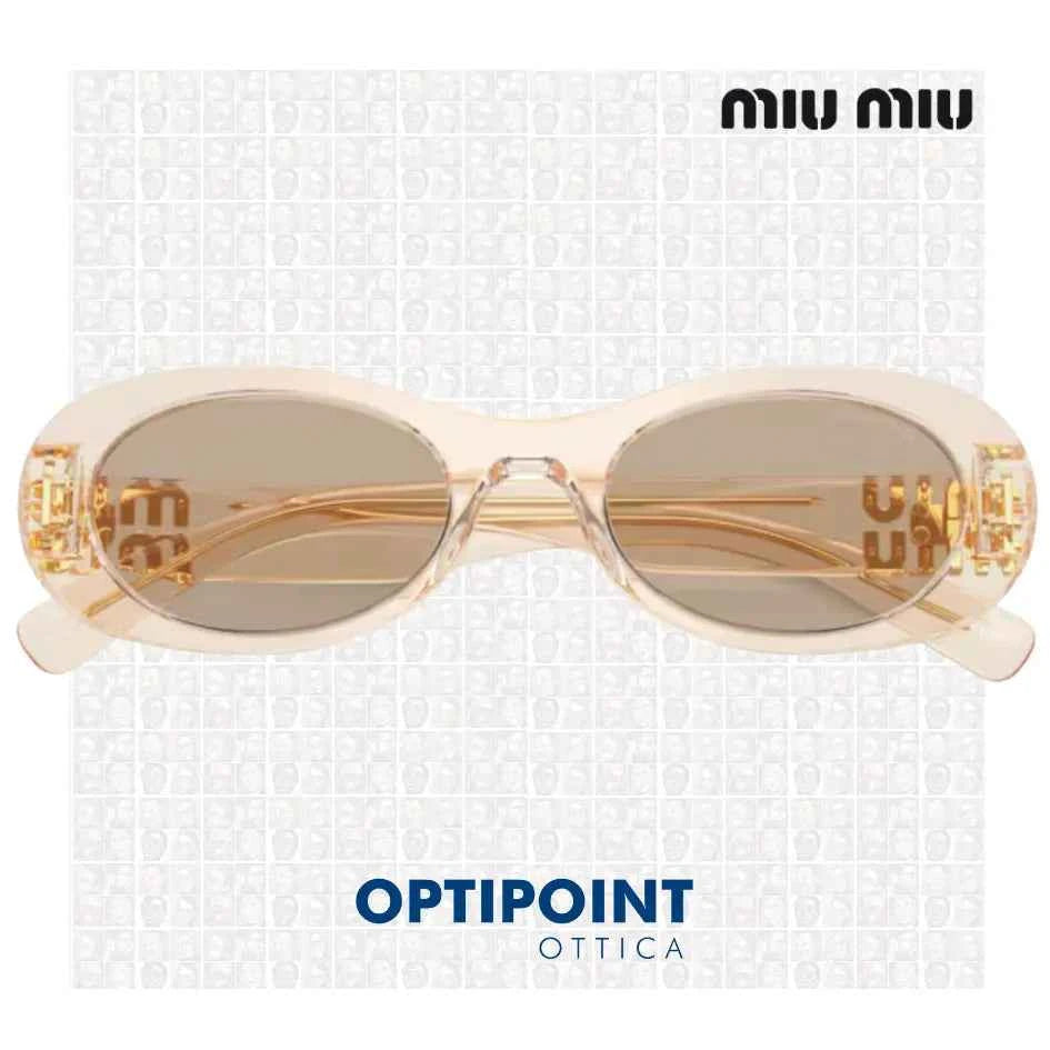MIUMIU MU 06ZS 11T40F SABBIA TRASPARENTE OCCHIALI DA SOLE