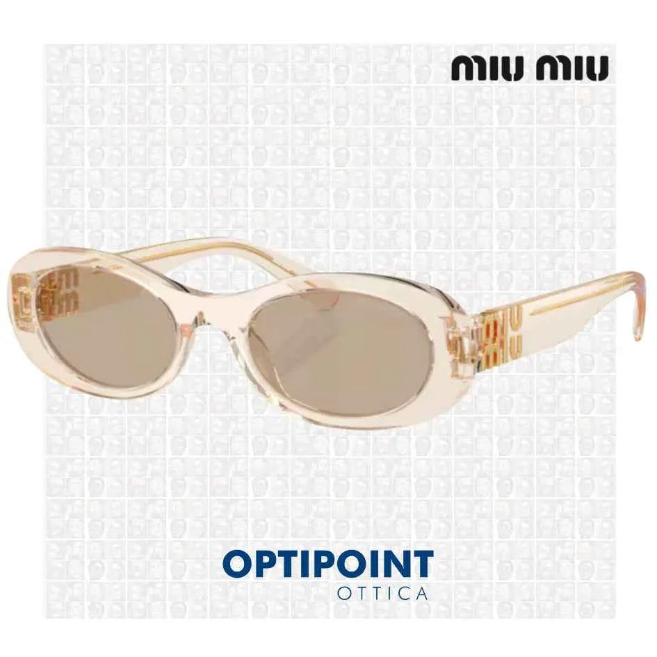 MIUMIU MU 06ZS 11T40F SABBIA TRASPARENTE OCCHIALI DA SOLE