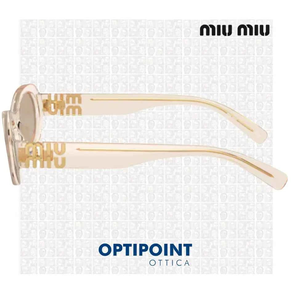 MIUMIU MU 06ZS 11T40F SABBIA TRASPARENTE OCCHIALI DA SOLE