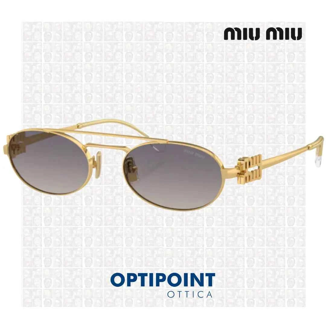 MIUMIU MU 54ZS 5AK30C ORO OCCHIALI DA SOLE