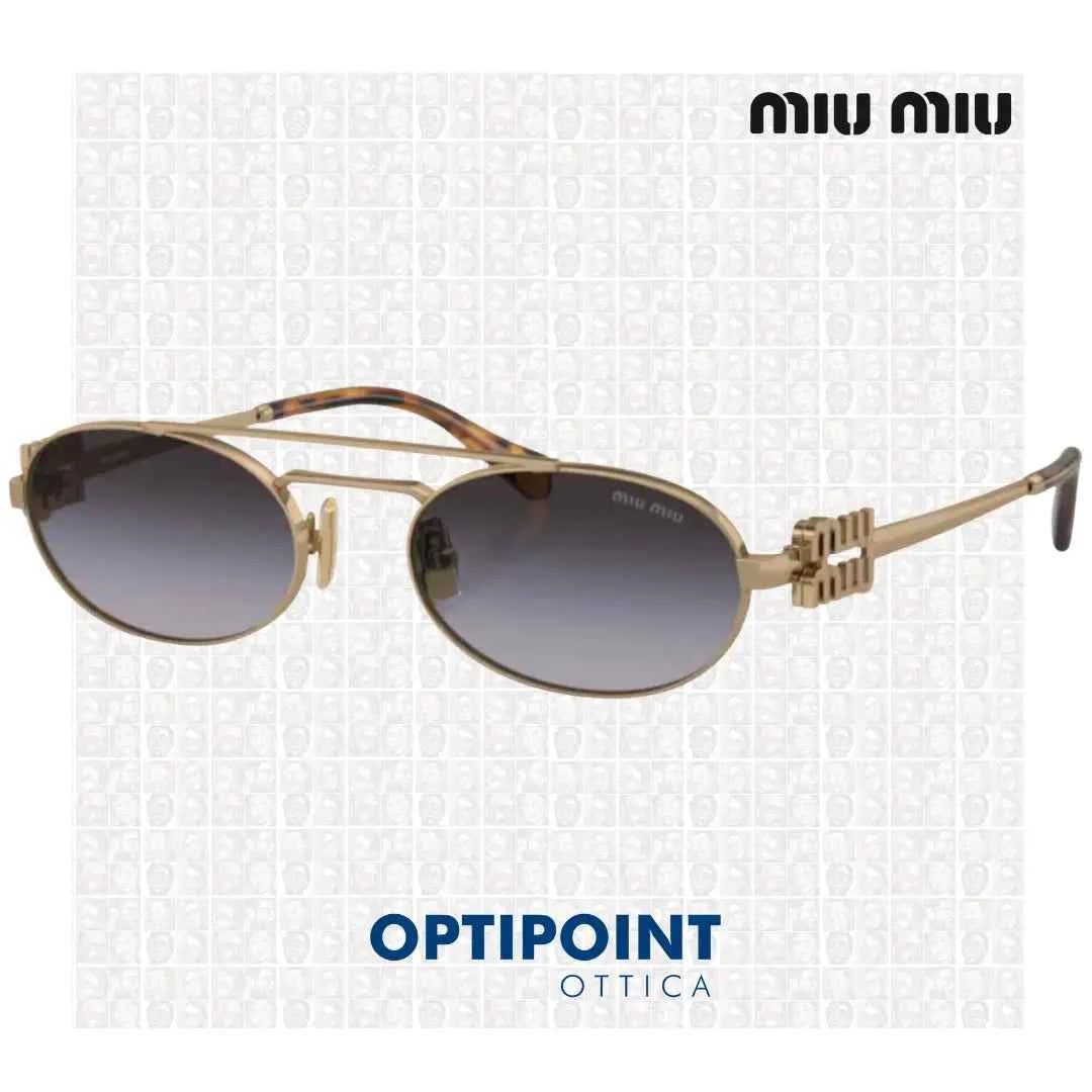 MIUMIU MU 54ZS 7OE5D1 ORO ANTICO OCCHIALI DA SOLE